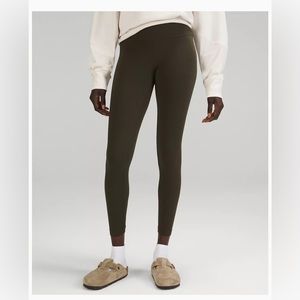 Lululemon Align Tight Dark Olive 25" size 8